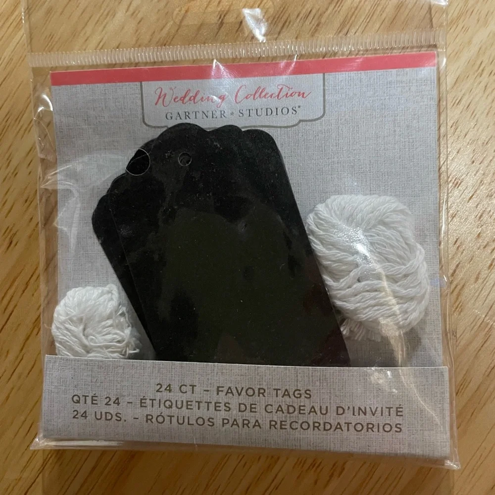 Gartner Studios Wedding Banner Set  and 4 packs of Wedding favor Tags